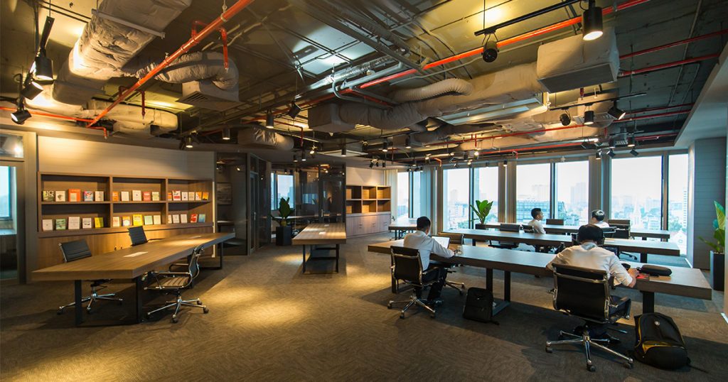 10 Mẫu thiết kế văn phòng làm việc hiện đại nhất 2021