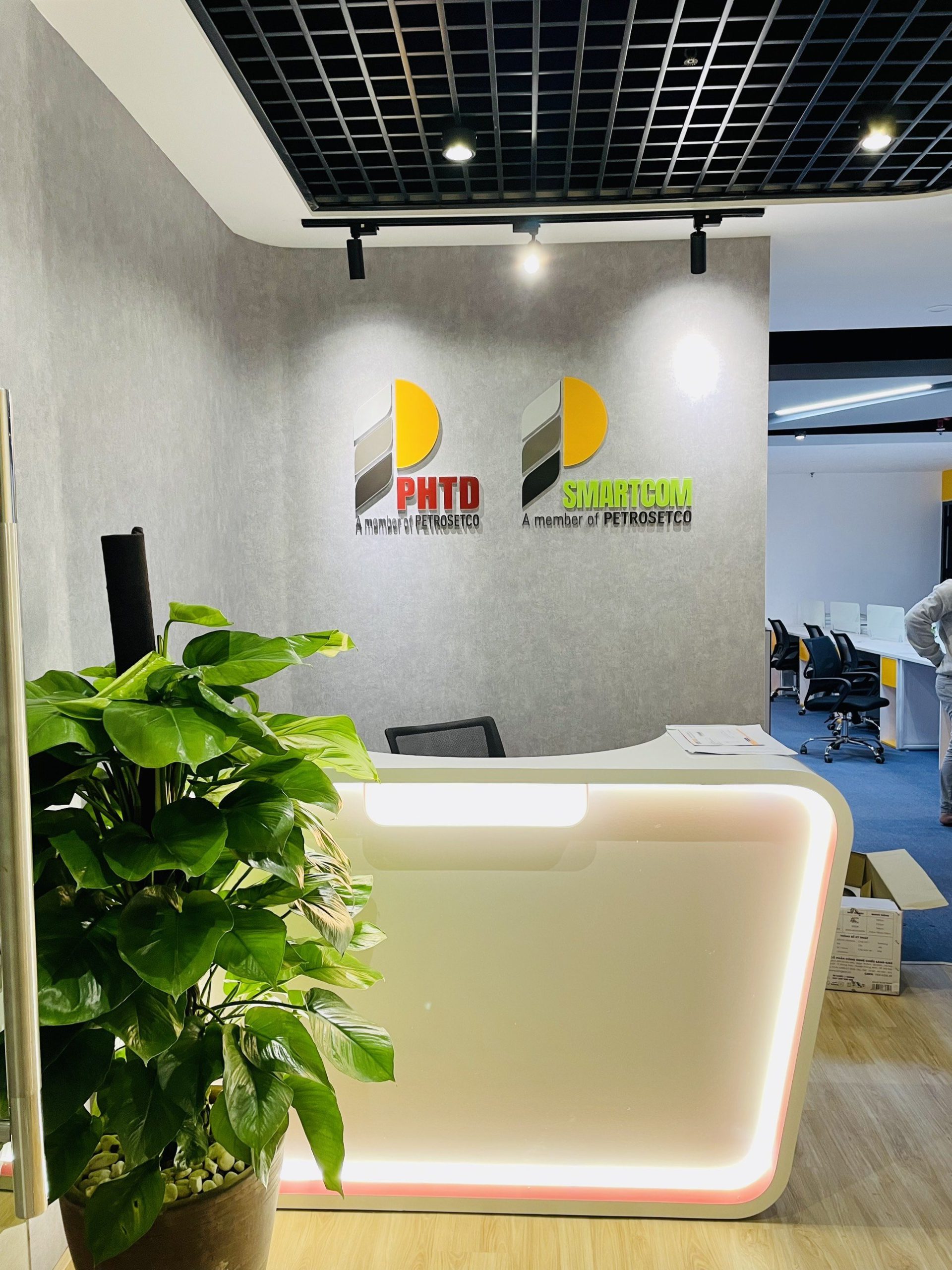 Dự án thiết kế văn phòng PHTD và Smartcom chi nhánh Hà Nội