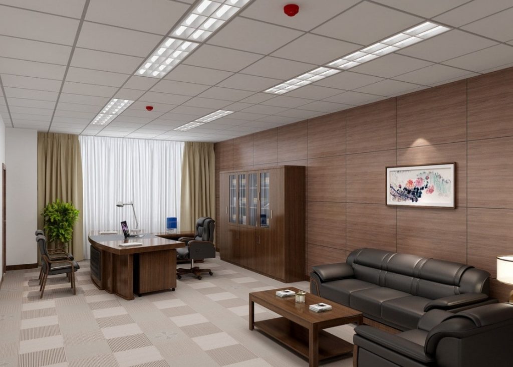 Mẫu thiết kế nội thất văn phòng đẹp - Nội thất phòng Giám đốc