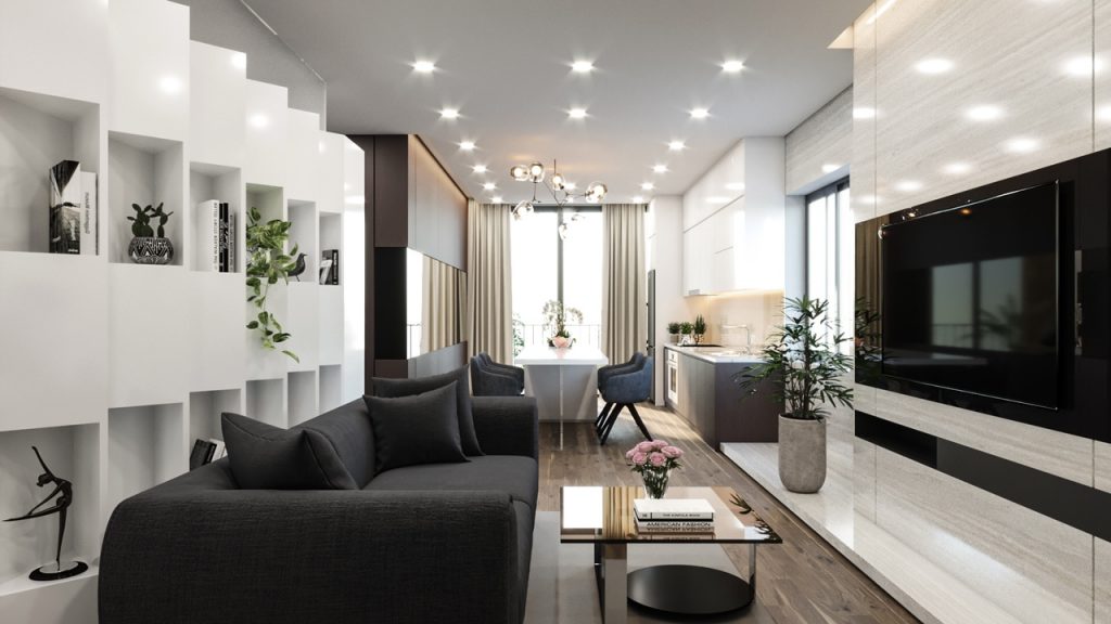 12 ý tưởng thiết kế nội thất chung cư thông minh hiện đại