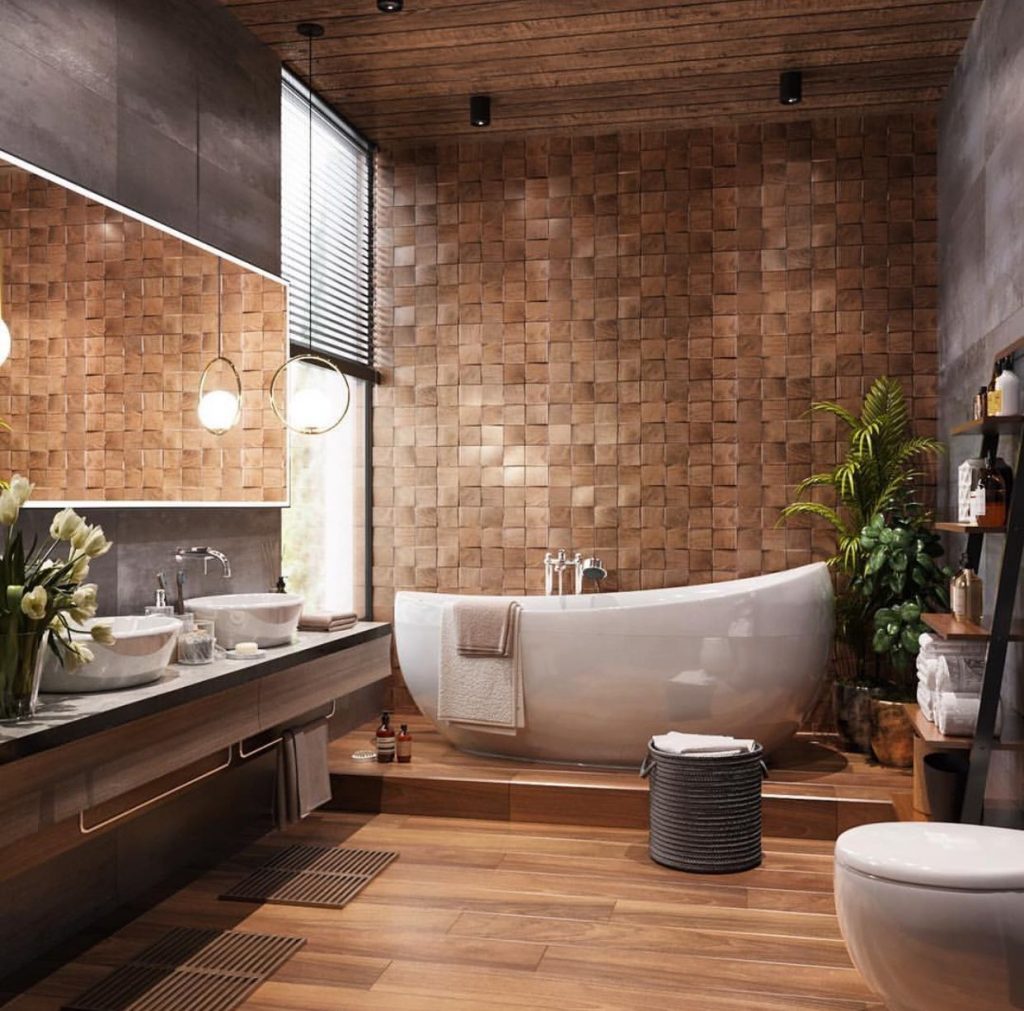 Thiết kế nội thất phòng tắm siêu đẹp năm 2021